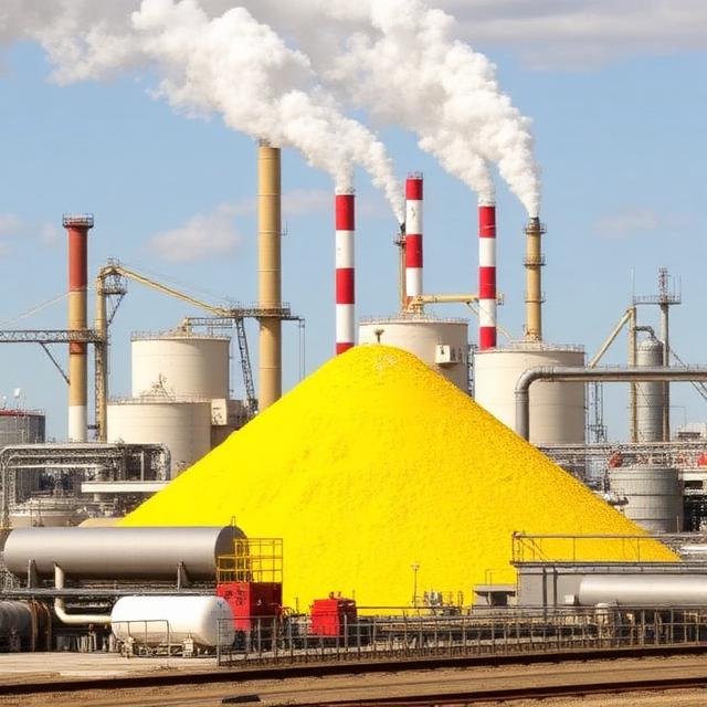 Industrial sulfur applications across different industries